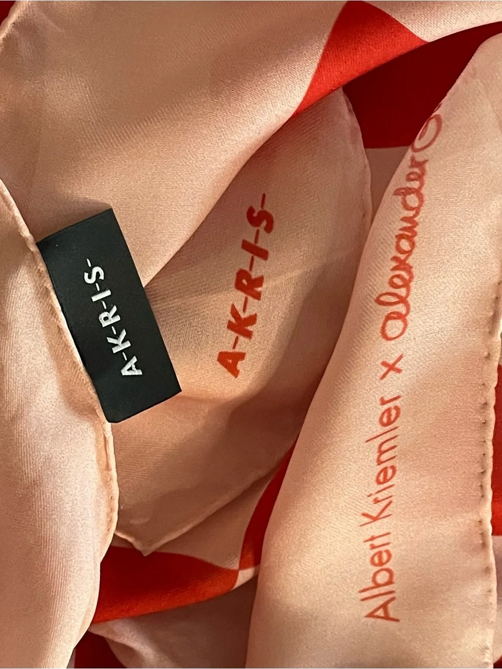 Rare Oversized Akris Scarf 52 In Square Silk Excellent Condition Sarong